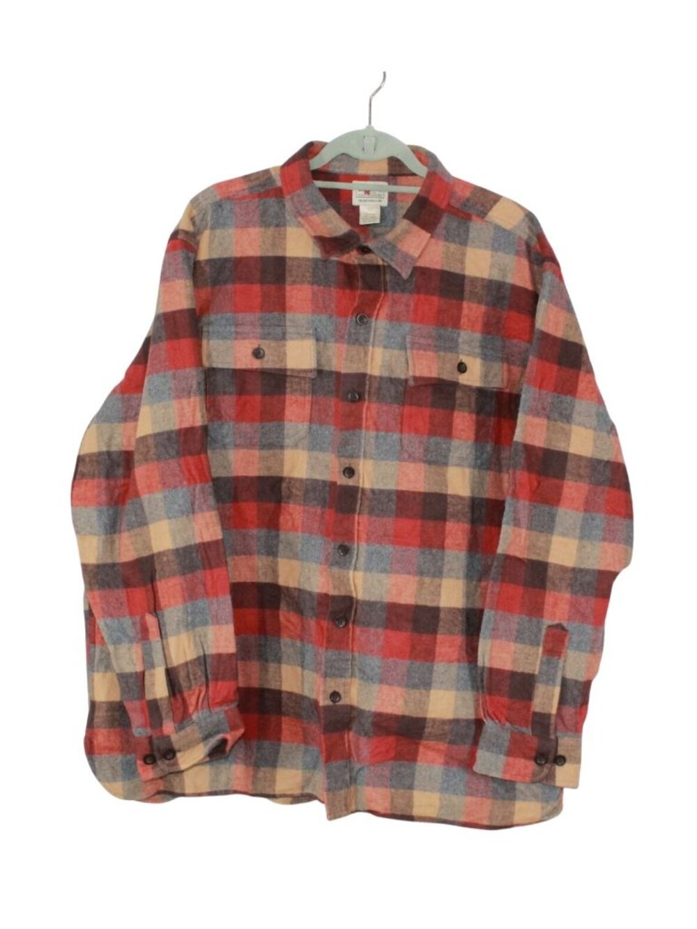 LL Bean Men's Chamois Shirt Heaviest Weigh Layer Workwear Casual Shacket XXL